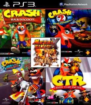 Crash Collection + Spyro + Plants + Jur – PS3