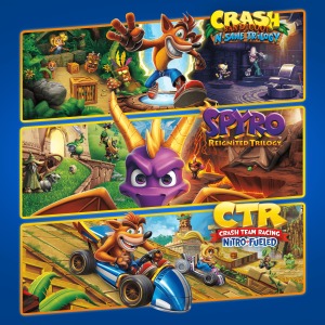 Crash + Spyro Triple Play Bundle - PS4