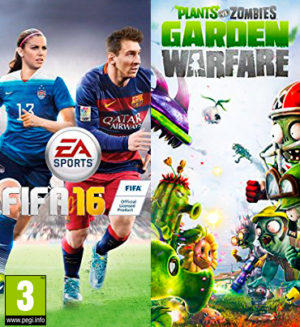 FIFA 16 + Plants vs Zombies Garden Warfare - PS4