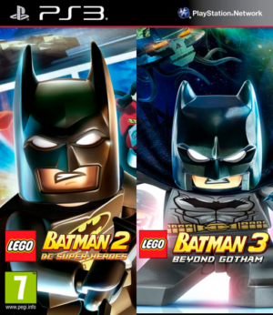 LEGO Batman 2: DC Super Heroes + LEGO Batman 3: Beyond Gotham – PS3