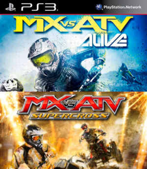 MX vs ATV: Alive + MX vs. ATV Supercross – PS3