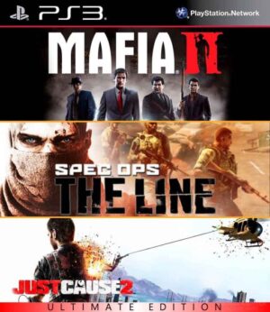 Mafia II + Spec Ops: The Line + Just Cause 2 Ultimate Edition – PS3