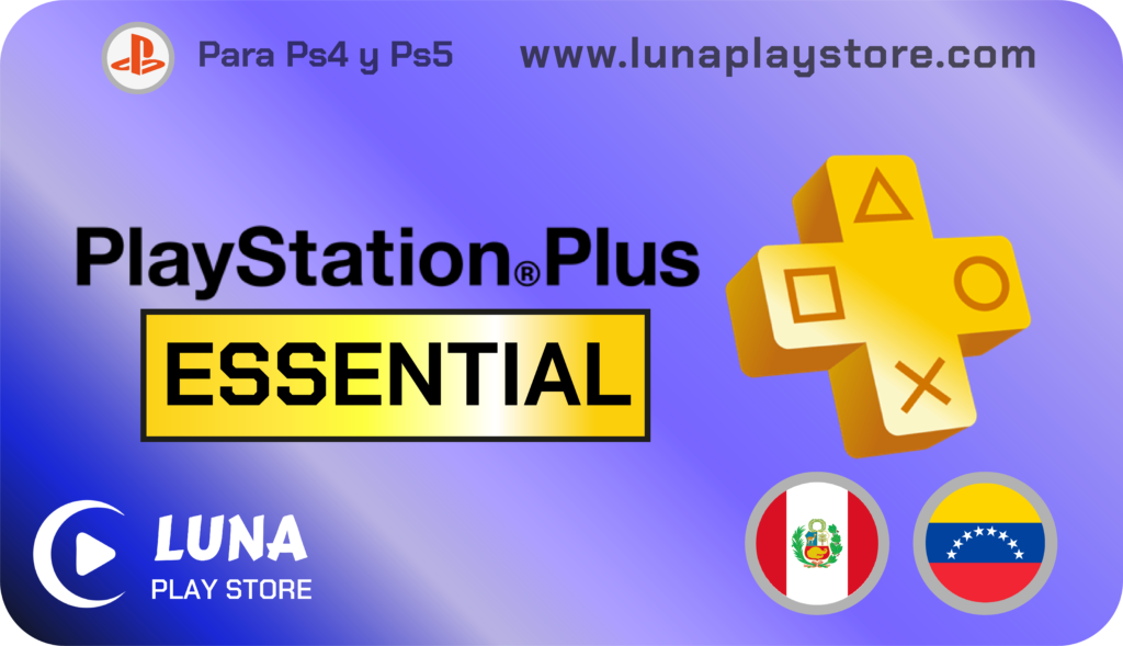 Playstation PLUS 3 Meses Essential
