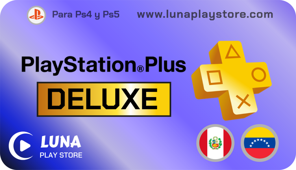 Playstation  PLUS 3 Meses Deluxe