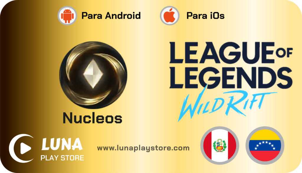 League Of League Wild Rift : 400 Núcleos Salvajes