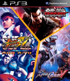 TEKKEN TAG TOURNAMENT 2 + Ultra Street Fighter IV + SOULCALIBUR V – PS3