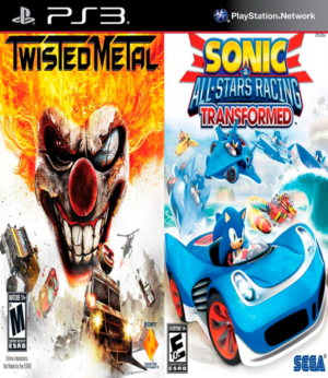 Twisted Metal + Sonic & All-Stars Racing Transformed – PS3