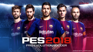 Pro Evolution Soccer 2018 PES 18 - PS4