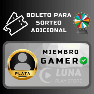 Boleto para sorteo adicional - Membresía Gamer - Nivel Plata